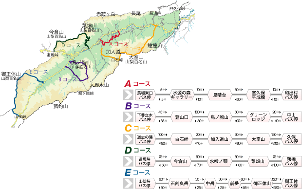 登山コース